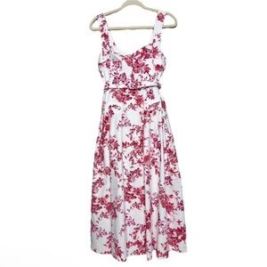 Antonio Melani Women's White and Red Dress